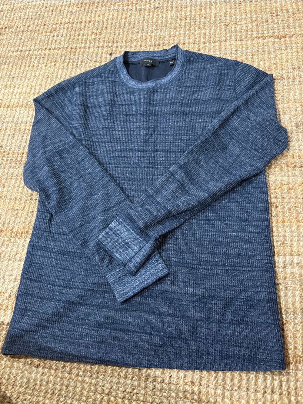 Vince Men's Crewneck Sweater - Navy Blue